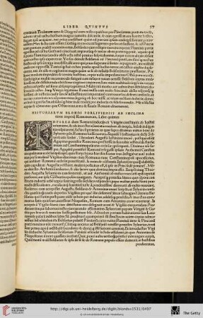 Liber quintus