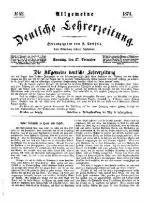 Ueber Disziplin in Haus und Schule