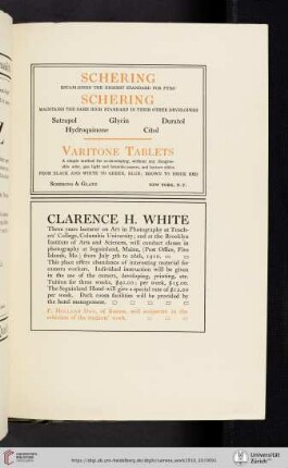 Schering & Glatz [Developers, Varitone Tablets]