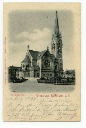 Friedenskirche, "Gruß aus Heilbronn"