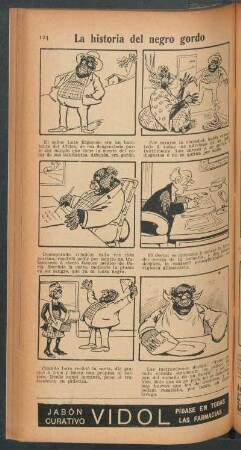 La historia del negro gordo - [Cómic]