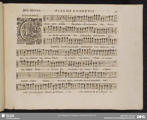 XIV. Cantate Domino canticum novum