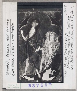 Velletri: Museo del Duomo: Christus in der Vorhölle