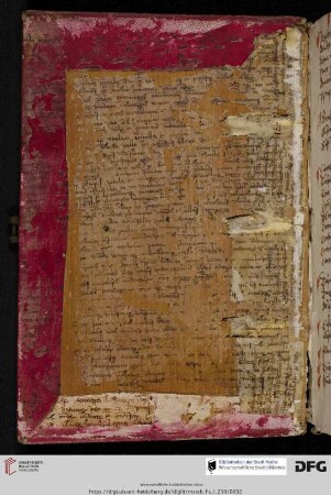Theologischer Text des 14. Jhs. in gotischer Kursive