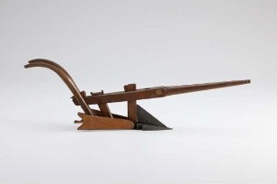 Modell eines Wendepflugs, um 1800
