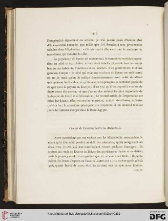Combat de Cavalerie contre les Mamelouks