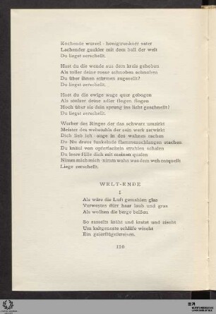Welt-Ende