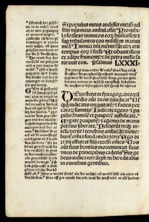 Psalmus LXXXI. - Psalmus XC.