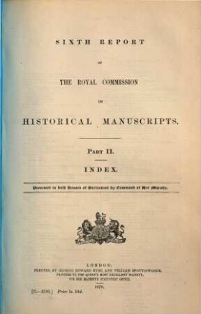 Report. 6. 1878, Part 2