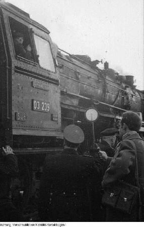 Verkehr, Eisenbahn - Post, 1955-1956