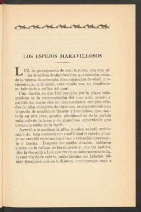 Los espejos maravillosos