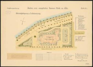 Evangelische Garnisonskirche, Celle: Lageplan 1:200