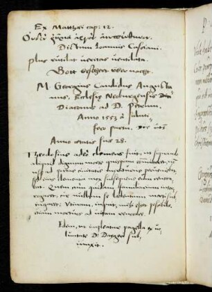 116, Candidus, Georgius