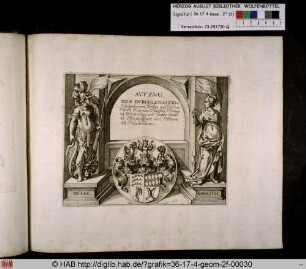 Ankündigung des Aufzuges Herzog Friedrich Achilles zu Württemberg.