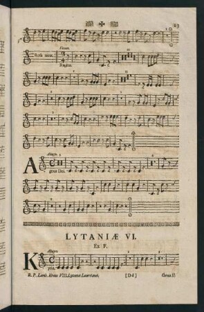 13-15, Lytaniae VI.