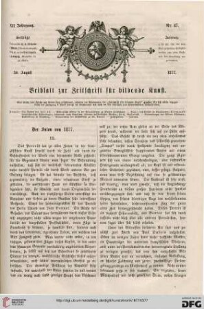 Heft 47 (30. August 1877)