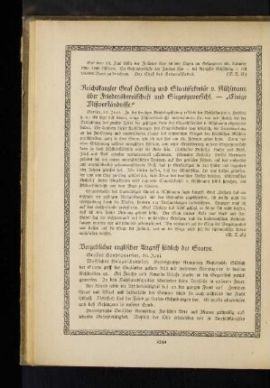 Vergeblicher englischer Angriff südlich der Scarpe.