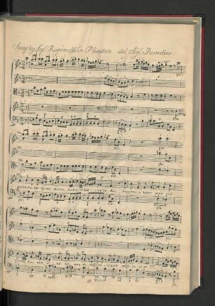 Sung by Signora Reginelli in Phaeton