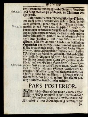 Pars Posterior.