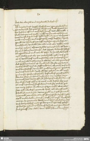 118r-118v: Stift Rohr verkauft das Baurecht auf dem Eigenhof zu Aspach, genannt der Lehenhoff, an Conrat Mayer zu Aspach
