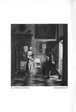 56. Pieter de Hooch Der Liebesbote