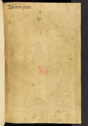 Peregrinatio in terram sanctam : mit Widmungsvorrede des Autors an Berthold von Henneberg, Erzbischof von Mainz. Holzschnitte von Erhard Reuwich