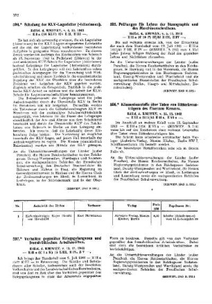 Prüfungen für Lehrer der Stenographie und des Maschinenschreibens : [Erziehung] ; [Für das Reich] ; [Amtliche Erlasse] ; [Amtlicher Teil]