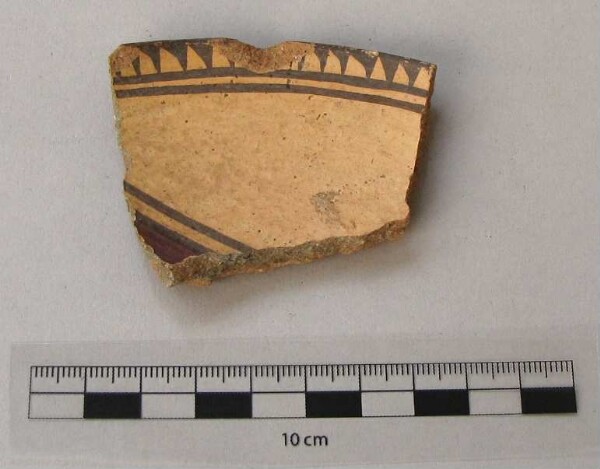 Fragment of a clay bowl