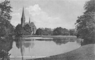 Leipzig: Johannapark mit Lutherkirche