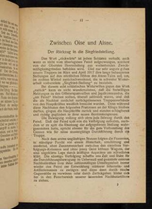17-25, Zwischen Oise und Aisne