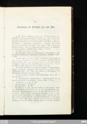 Anmerkungen und Berufungen zum ersten Buch.