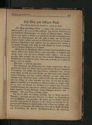Ein Weg zum billigen Buch