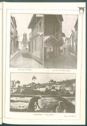 [Vista de] Una calle de Bouzas