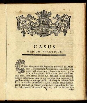 Casus Medico - Practicus.