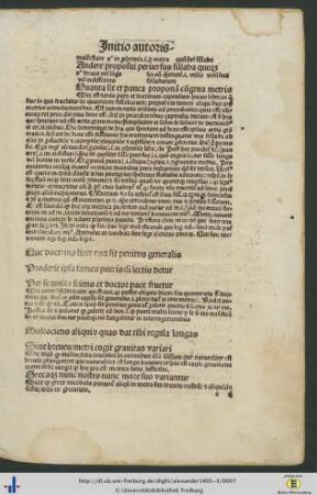 Tertia pars. Cap. X. De syllabarum quantitate.