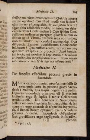 165-172, Meditatio II