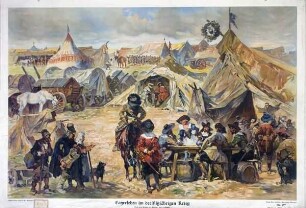 Lagerleben im Dreißigjährigen Krieg