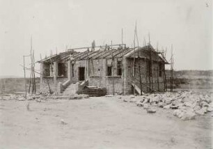 Offiziershaus II in Tabora im Bau