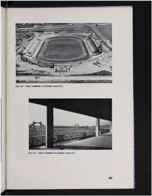 Abb. 82, 83. Stadion Lyon 1916