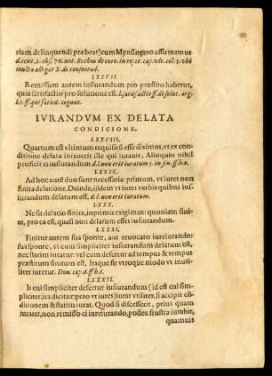 Iurandum Ex Delata Condicione.