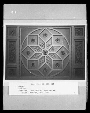 Weimar, Festsaal im Schloss