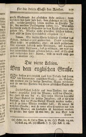 157-159, Die vierte Lektion
