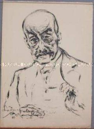 Bildnis des Künstlers Max Liebermann