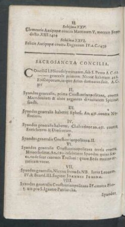 Sacrosancta Concilia.