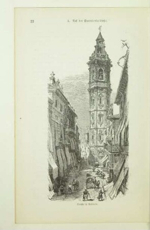 Straße in Valencia