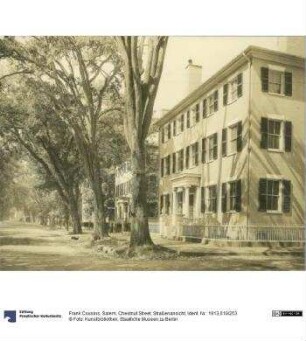 Salem, Chestnut Street, Straßenansicht