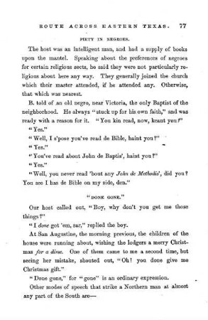 Piety in Negroes