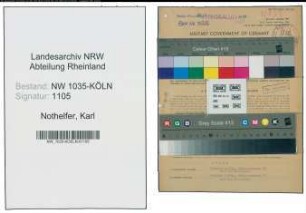 Entnazifizierung Karl Nothelfer , geb. 14.12.1912 (Steiger)