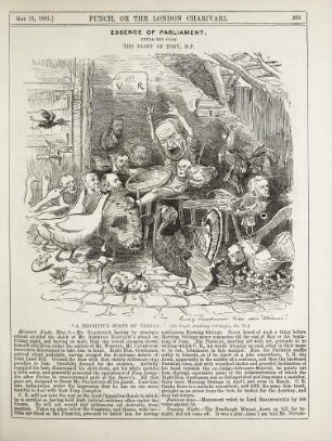 Essence of parliament. Extracted from the diary of Toby, M. P.