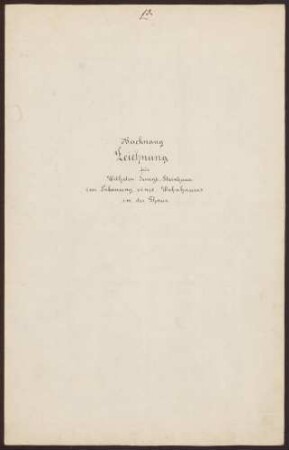 Jungk, Wilhelm, Steinhauer Bau eines Wohnhauses